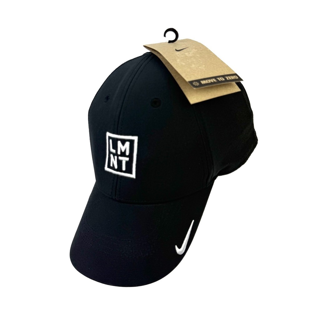 Nike LMNT Baseball Hat M/L Unisex Black Lightweight Adjustable Stay Salty NWT